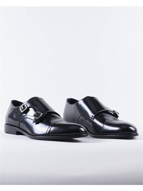 Shiny leather derby with double buckle Manuel Ritz MANUEL RITZ | Shoe | 3430Q50223323899